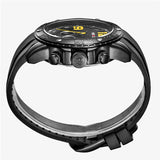 WEIDE New Men Watch Luxury Brand Watch Analog Digital Dispaly PU Band Multifunction Sport Watch