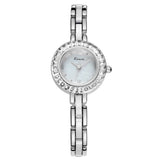 KIMIO New Women Watch Fashion Analog Display Quartz Watch Women Luxury Brand Rhinestone Dress Watches