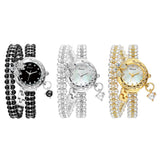 KIMIO New Luxury Women Watch Fashion Style Full Rhinestone Analog Display Quartz Watch Women's Wristwatch