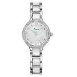 KIMIO New Women Watch Luxury Brand Watch Analog Display Luxury Rhinesone Case Fashion Casual Quartz Watch