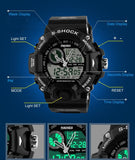G Style Quartz Digital Camo Watch Men Dual Time Man Sports Watches Men Luxury Skmei S Shock Military Army
