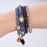 Bracelets For Women Rushed Sterling Jewelry Handmade Pearl Beads Design Colorful Fashion Multilayer Bracelets