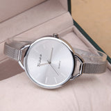 NEW Fashion Design Luxury Brand silver watch women watches