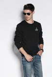 New fashion autumn fashion mens hoodies casual 100%cotton thicken fleece o-neck fitness male pullover
