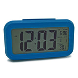 Digital LCD Screen Mini Desktop LED Alarm Clock Multi-function With Control Backlight + Snooze + Calendar + Thermometerc