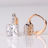 Good Quality Jewelry Earrings for Womens! New Shiny Rhinestone Gem Hoop Earing Ladies Wedding Jewellery Earrings