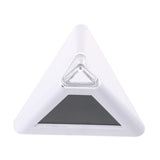 7 LED Color Changing Pyramid Digital LCD Snooze Alarm Clock Triangle Thermometer C/F relogio de mesa reloj despertador