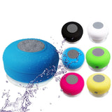 Portable Subwoofer Shower Waterproof Wireless Bluetooth Speaker Car Handsfree Receive Call Music Suction Phone Mic For iPhone