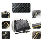 New Arrival 1PC Women Bags Shoulder Bag Faux Leather Satchel Crossbody Handbag Black Classic Stylish 