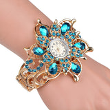 Quality crystal Women's Watches bracelet dress watch fashion ladies wristwatch Bangle watches