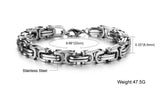 Classic Design Punk 316L Stainless Steel Bracelet Special Biker Bicycle Motorcycle Chain For Mens Bracelets & Bangles