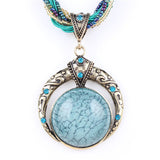 Statement Necklace & Pendant Collier Femme Collar Mujer 2015 Boho Bohemian Colar Vintage Necklace Women Accessories Jewelry