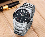 CURREN 8103 Luxury Brand Stainless Steel Strap Analog Display Date Men's Quartz Watch Casual Watch Men Watches relogio masculino
