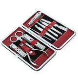 10 in 1 Stainless Steel Manicure Pedicure Ear pick Nail Clippers Set Care Products