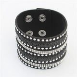 Multilayer Leather Bracelet Christmas Gift Charm Bracelets Vintage Jewelry For Women Pulsera