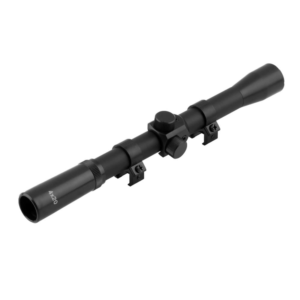 Black 4x20 Air Rifle Telescopic Scope Sights Mounts Hunting Sniper Scope Riflescopes