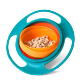 Baby Kid Boy Girl Gyro Feeding Toy Bowl Dishes Spill-Proof Universal 360 Rotate Technology Funny Gift pratos