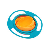 Baby Kid Boy Girl Gyro Feeding Toy Bowl Dishes Spill-Proof Universal 360 Rotate Technology Funny Gift pratos