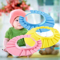 Adjustable Convenient Baby Child Kids Shampoo Bath Shower Cap Hat Wash Hair Shield