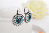 Christmas Gifts Luxury Full Dirll Earrings Silver Plated Austrian Crystals Drop Earring 100% Handmade Fashion Jewelry