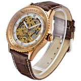 High Quality Men Genuine Leather Strap Watch Luxury Brand Fashion & Casual Automatic Mechanical Luxury Antique Watches