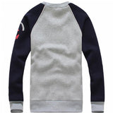 Hot Sale Men's Fashion O-neck Big Fish Design Hoodies Male Casual High Quality Sweatshirts Autumn Winter Wear