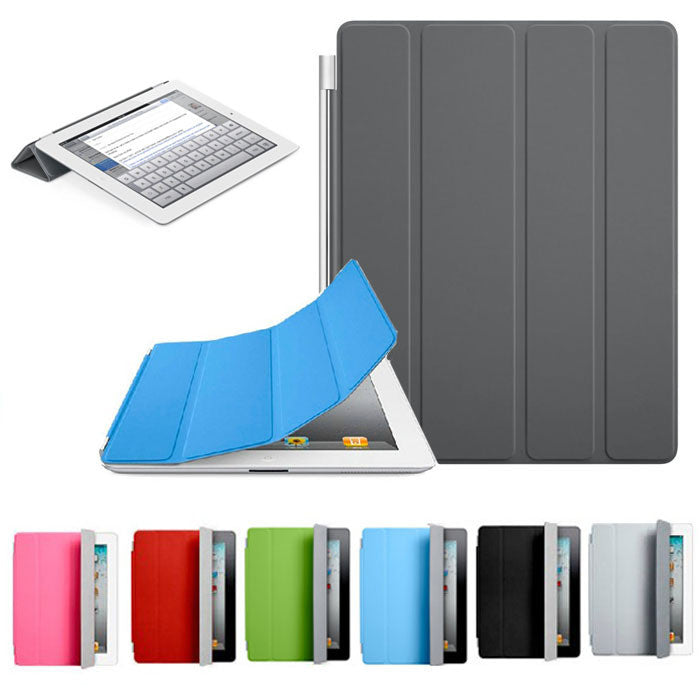 Hot Unique Sleep Wake Function Smart Slim Case For Ipad 2 3 4 Cases Magnetic Leather Case For Ipad