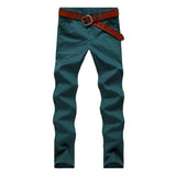 Hot-selling Men's Fashion Korean Style Slim Fit Pants Male Casual Mid-Rise High Quality Pants