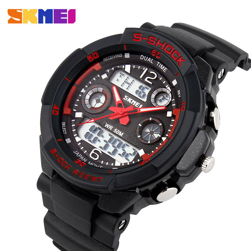 Men's Quartz Digital Watch Men Sports Watches SKMEI S Shock Relojes LED Military Waterproof Wristwatches
