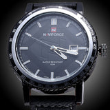 Mens Watches Top Brand Luxury Quartz Watch Fashion Genuine Leather Watches for men