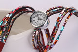 New Style Fashion Women Dress Watches Quartz Colorful Flannel Leather Luxury Gift Children Casual High Quality