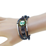 New Leather Charm Bracelets Bangles for Women Cuff Wrap Men Bracelet Fashion Jewelry Gifts