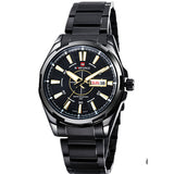 NAVIFORCE 9034 luxury brand Full Steel Quartz Clock dive 30M Casual Army Military Sport watch