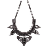 Fashion Vintage Choker Collares Necklaces & Pendants Black Element Statement Necklace Maxi Collier Necklace