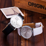 who cares I'am late anyway Watch Leather Strap Women Watch Quartz Watch
