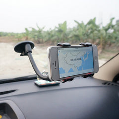 360 Degree Universal Car Phone Holder Windshield Mount Bracket Mobile Phones Holder for iPhone Plus Galaxy Note 2 3 S4 S5