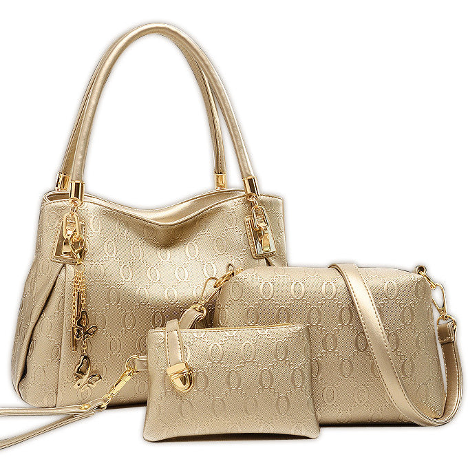 Women Bag Leather Handbags Messenger Composite Bags Ladies Designer Handbags Famous Brands Fashion Bag For Women 3pcs/set