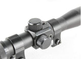 Black 4x20 Air Rifle Telescopic Scope Sights Mounts Hunting Sniper Scope Riflescopes