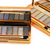 9 Colors Diamond Makeup Eyeshadow Naked Smoky Palette Make Up Set Eye Shadow Maquillage Glitter Professional Cosmetic With Brush