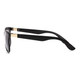 AEVOGUE Men's Sunglasses Aritificial Wood Grain Temple Brand Design Summer Style Unisex Sun Glasses Vintage