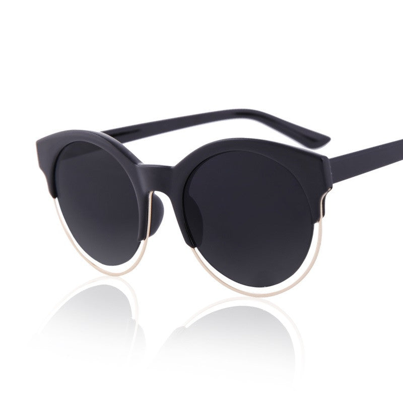Fashion Women SIDERAL Sunglasses Brand Design Retro Star Style Cat eye Round Mirror Sunglasses Oculos de sol UV400