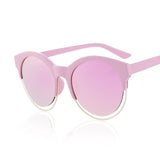 Fashion Women SIDERAL Sunglasses Brand Design Retro Star Style Cat eye Round Mirror Sunglasses Oculos de sol UV400 