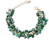 Charm Bracelets & Bangles With Crystal Stones Friendship Bracelets For Women Gold Bracelet Femme Turkish Jewelry