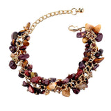 Charm Bracelets & Bangles With Crystal Stones Friendship Bracelets For Women Gold Bracelet Femme Turkish Jewelry