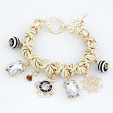 Anchor Bracelets for Women Charm Bracelets & Bangles Men Jewelry Bijoux Pulseras Mujer Pulseiras Anchor Fashion Accessories