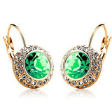 Fashion Shiny Full austrian rhinestone Crystal Earring for women
