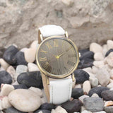 Hot Antique Watches Relojes Quartz Men Watches Casual Bronze Color Leather Strap Watch Male Wristwatch