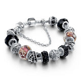 Heart Charm Bracelets & Bangles 925 Silver Bracelets For Women DIY Beads Jewellery Original Pulsera