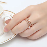 Gold Plated Bohemia Ring for Lady Wedding with Water Drop Pendant Special Store Jewelry 