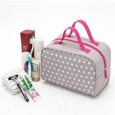 New Arrival Women Print Travel Products Waterproof Wash Cosmetic Makeup Storage Box Bag Case Purse Christmas Gift